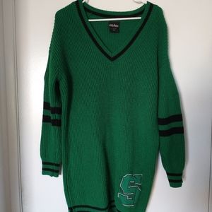 Long M Slytherin Sweatshirt